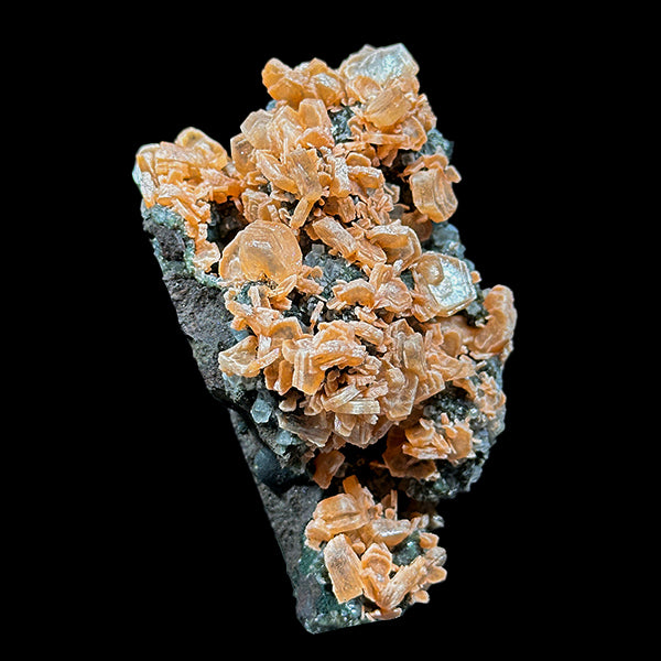 Clinoptilolite On Matrix Natural Mineral Specimen. G #0598