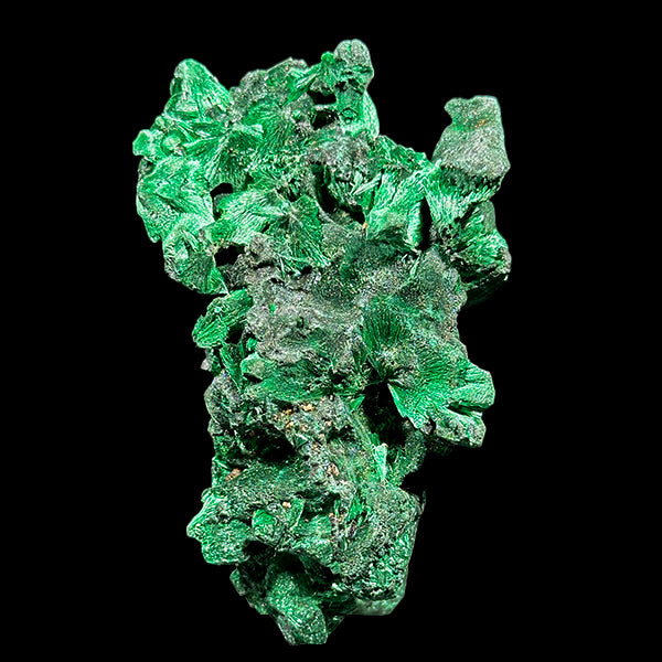 Velvet Malachite Natural Mineral Specimen. G #0584