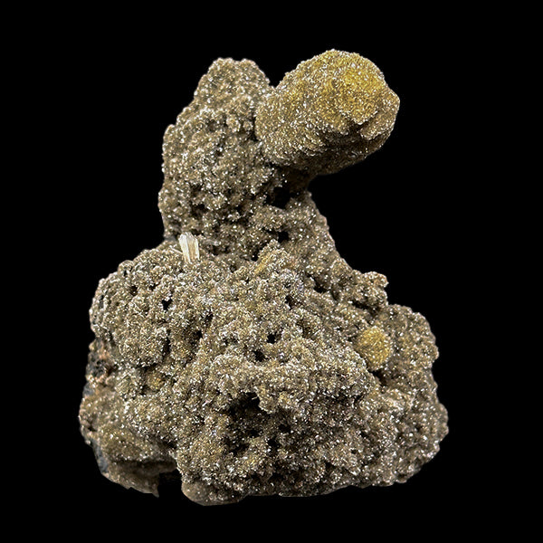 Heulandite With Coated Calcite Natural Mineral Specimen. G #0596