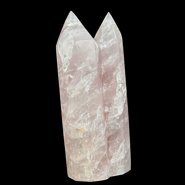 Rose Quartz Tower (Polished) Natural Mineral Specimen G #0602