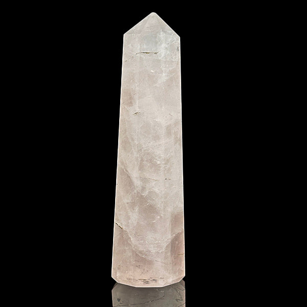 Rose Quartz Tower (Polished) Natural Mineral Specimen G #0613