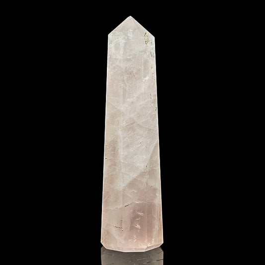 Rose Quartz Tower (Polished) Natural Mineral Specimen G #0613