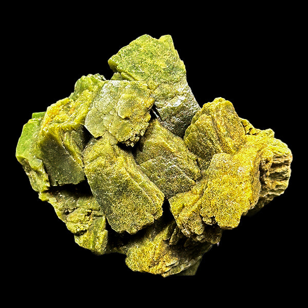 Marshy Green Heulandite Natural Mineral Specimen G #0610