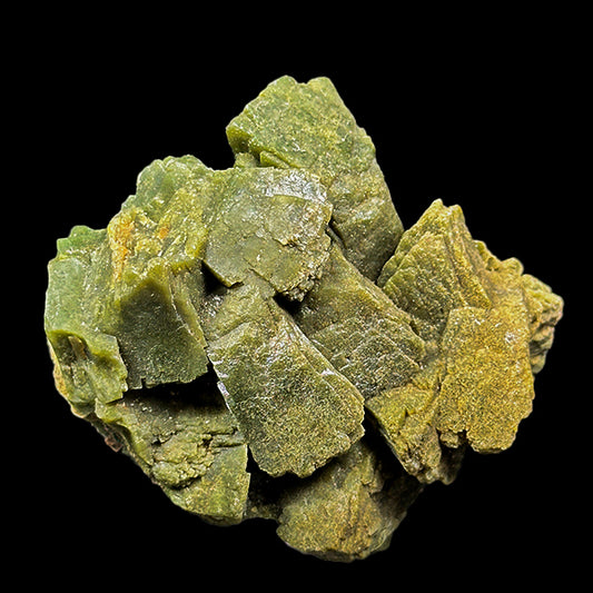 Marshy Green Heulandite Natural Mineral Specimen G #0610