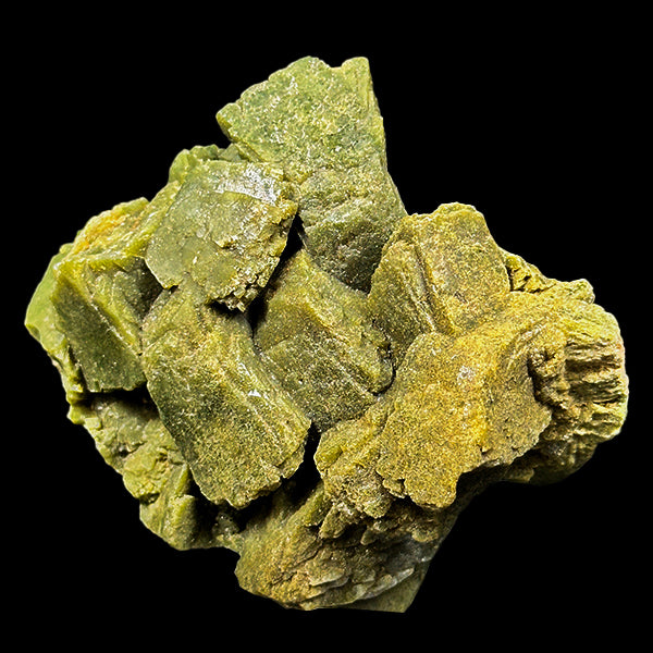 Marshy Green Heulandite Natural Mineral Specimen G #0610