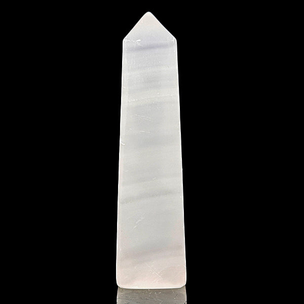 Polished Calcite Tower (UV Reactive) Natural Mineral Specimen G #0608