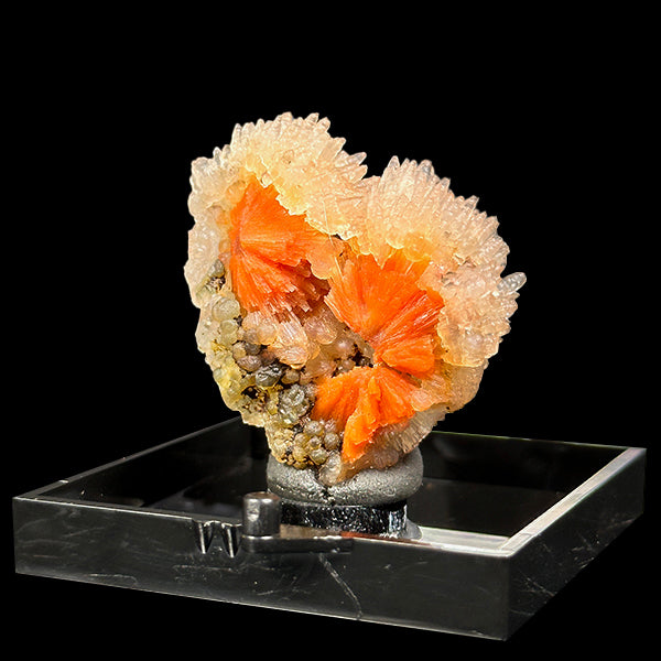 Sunflower Scolecite With Chalcedony Natural Minaral Specimen G #0615