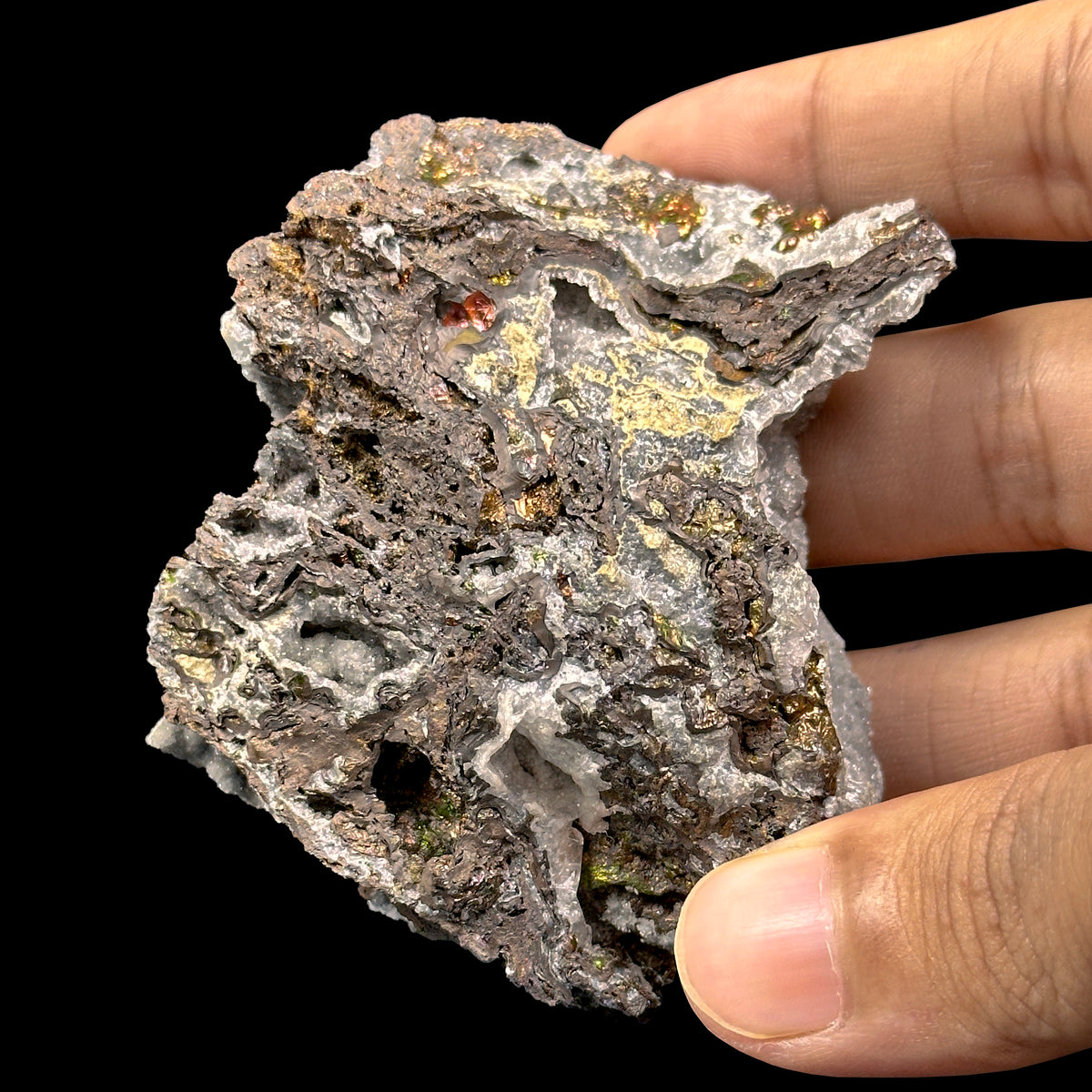 Iridescent Turgite Natural Mineral Specimen. G #0620