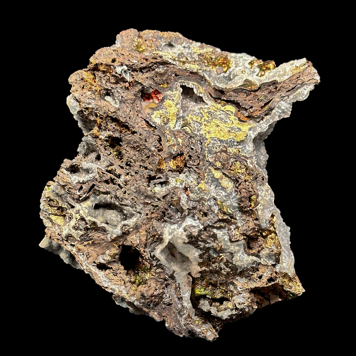 Iridescent Turgite Natural Mineral Specimen. G #0620