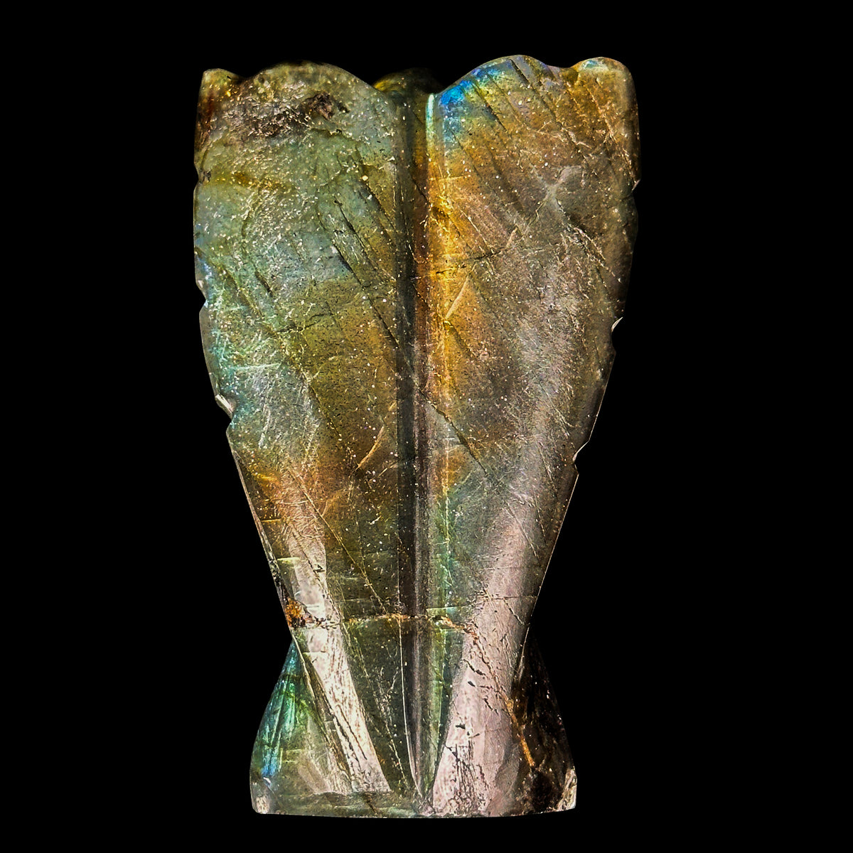 Labradorite Crystal Guardian Angel Idol 