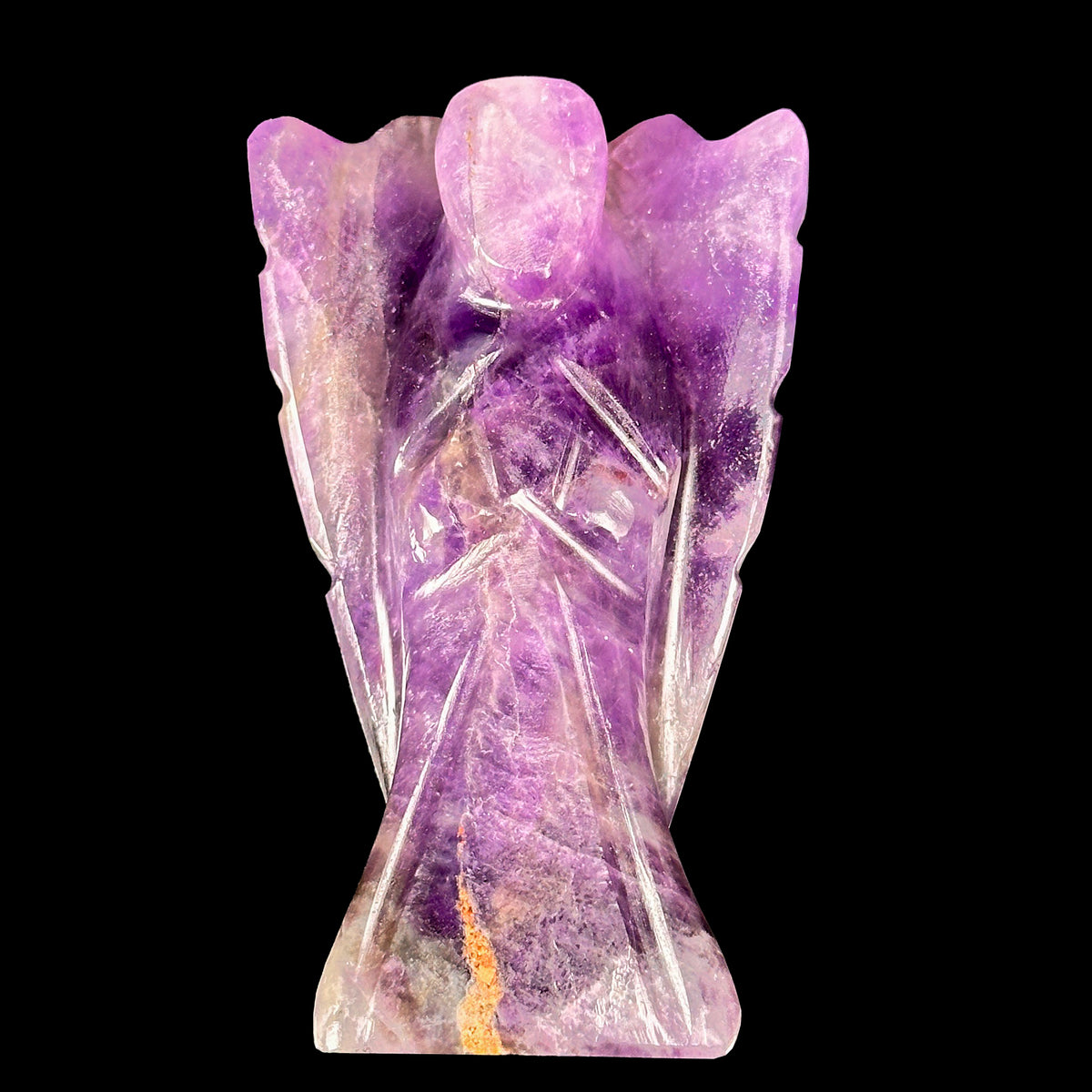 Amethyst Crystal Guardian Angel Idol