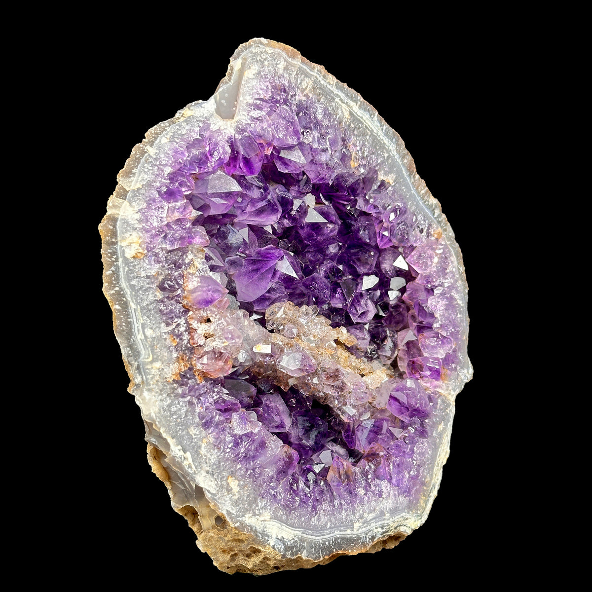 Dark Purple Amethyst Natural Mineral Specimen. G #0628