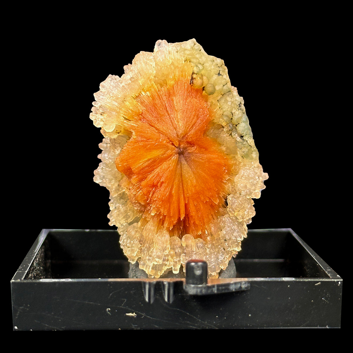 Sunflower Scolecite With Chalcedony Natural Minaral Specimen G #0630