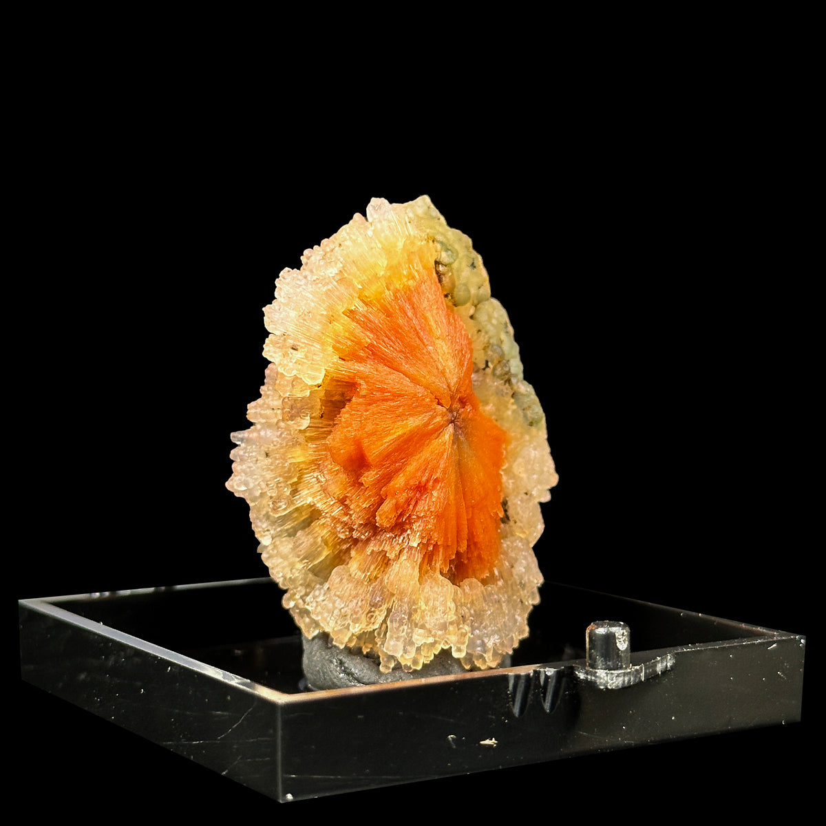 Sunflower Scolecite With Chalcedony Natural Minaral Specimen G #0630