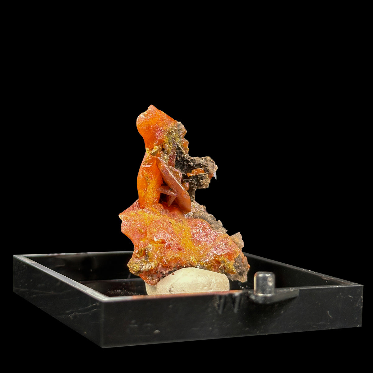 Rare Red Wulfenite Natural Mineral Specimen. G #0626