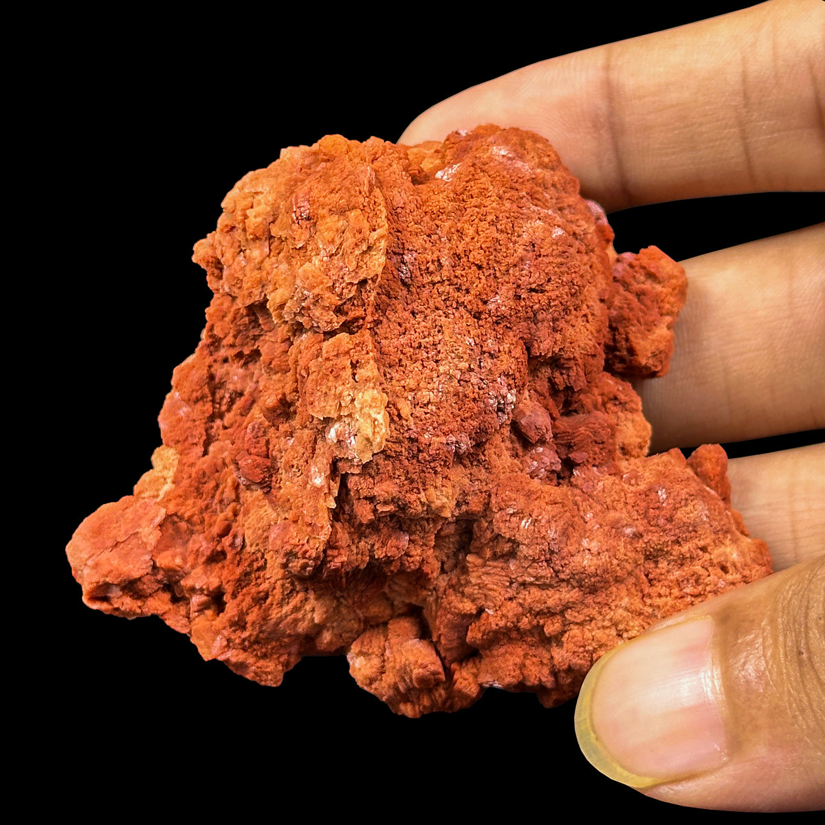Red Paper Stilbite Natural Mineral Specimen G #0634