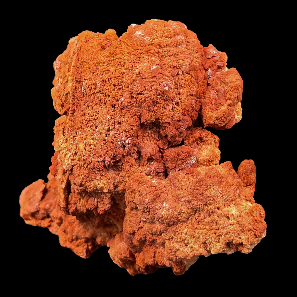 Red Paper Stilbite Natural Mineral Specimen G #0634