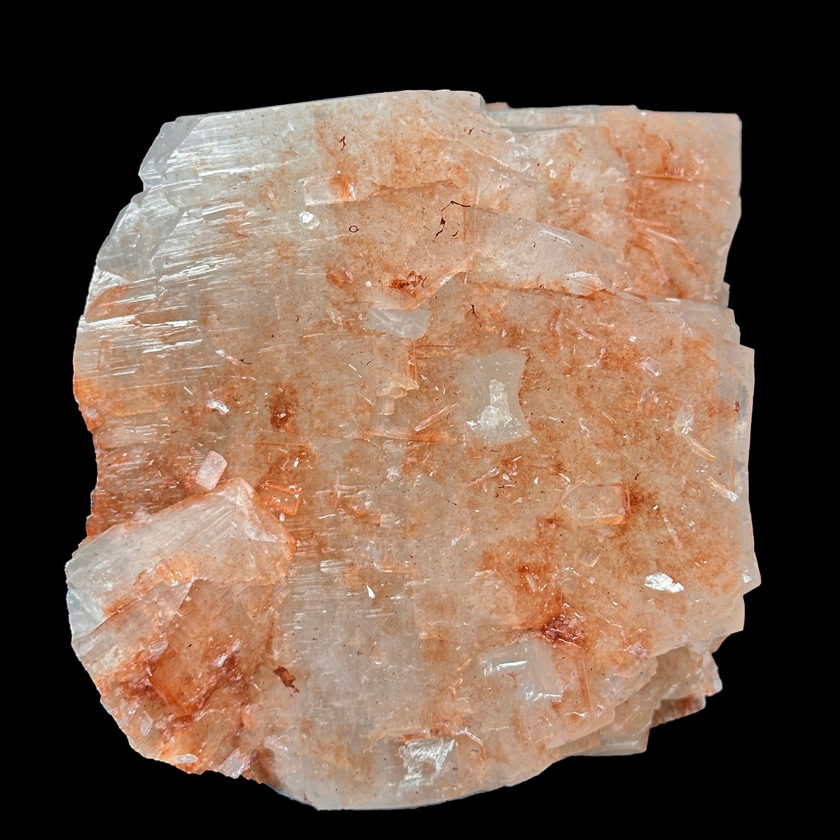 Red Apophyllite With Iron Coating Natural Minaral Specimen G #0638
