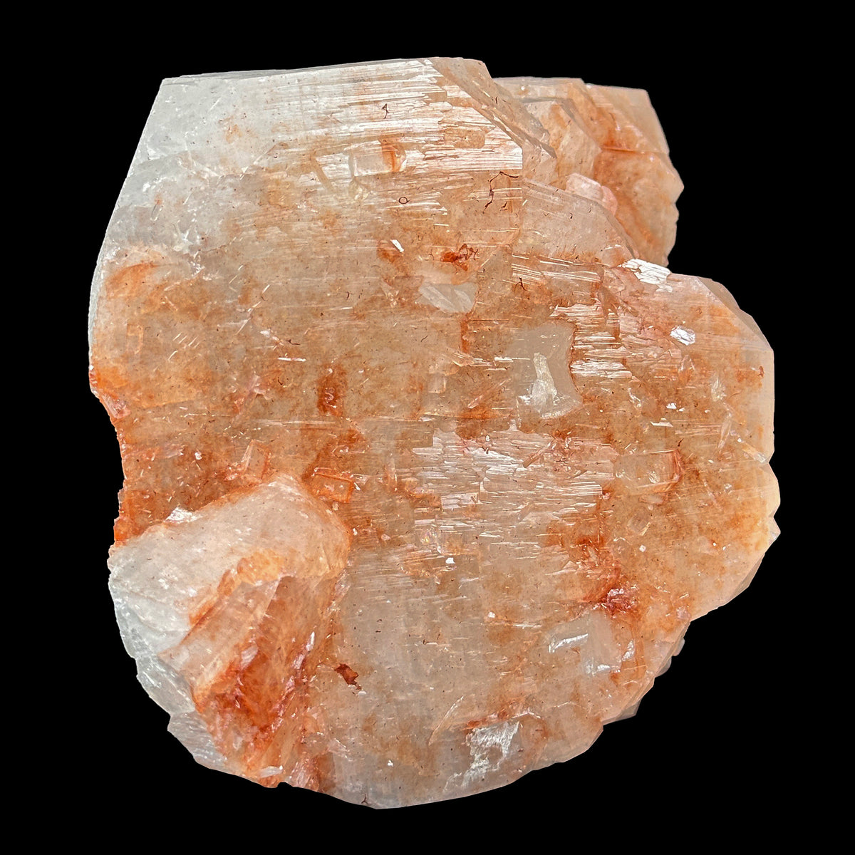 Red Apophyllite With Iron Coating Natural Minaral Specimen G #0638