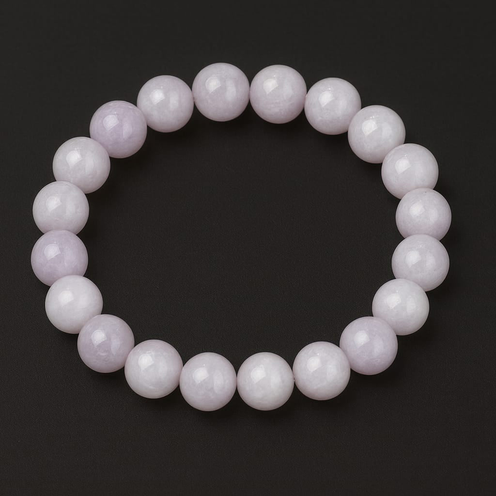 Natural Kunzite Bracelet 10 MM