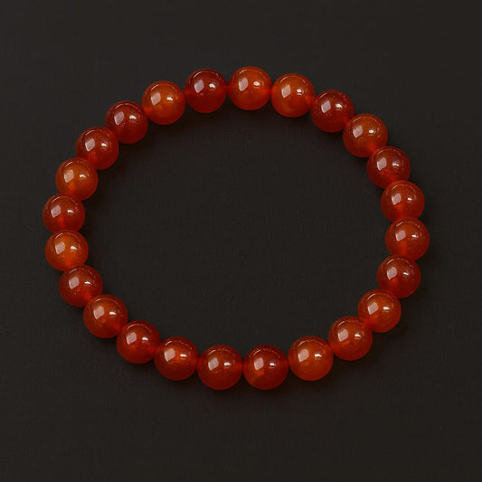 Natural Carnelian Bracelet 8 MM