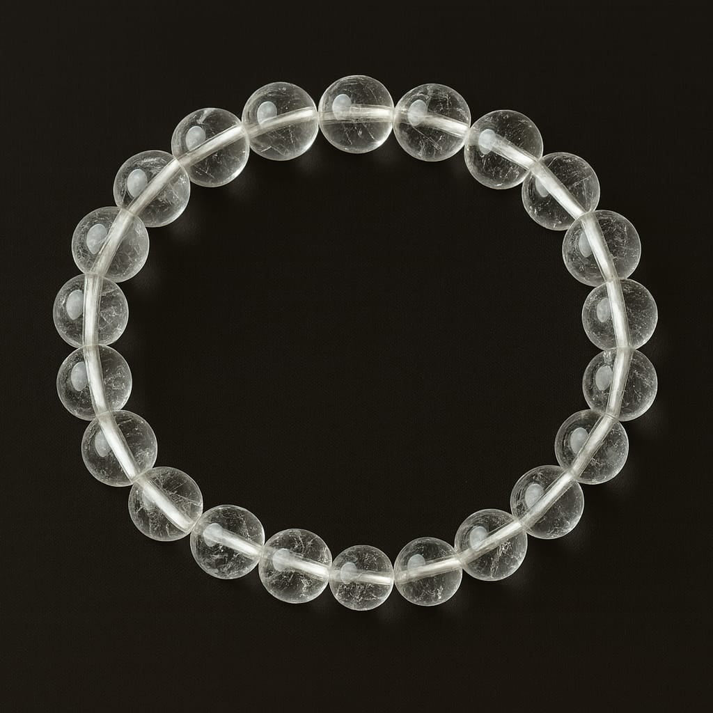 Natural Quartz  Bracelet 8 MM