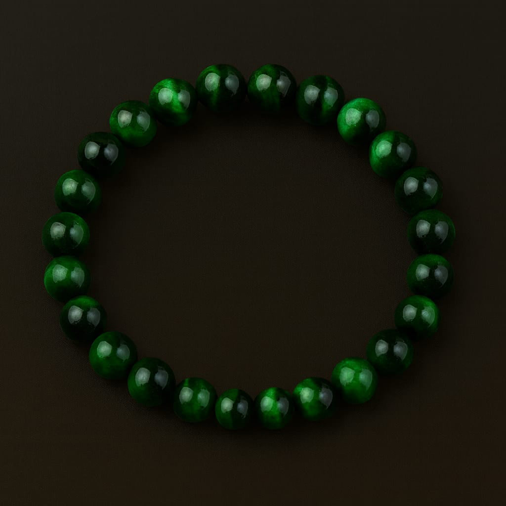 Green Tiger Eye bracelet  8 MM