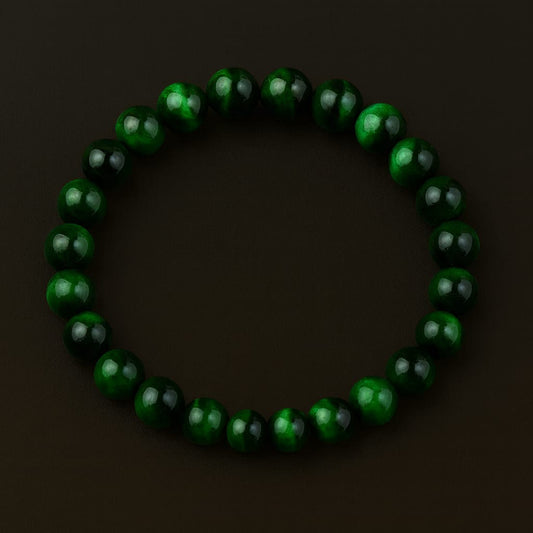 Green Tiger Eye bracelet  8 MM