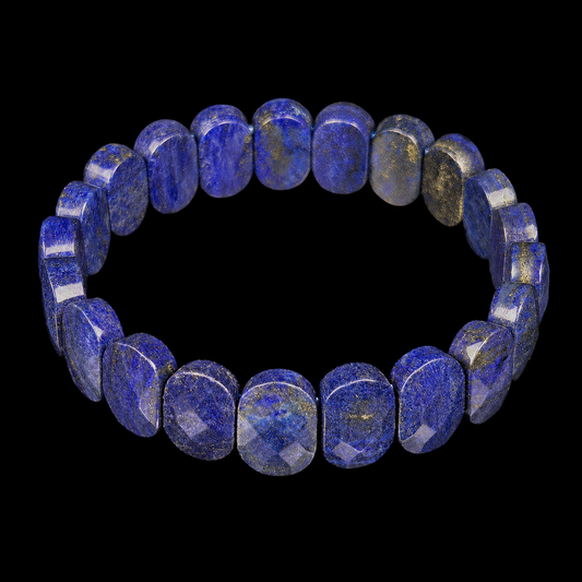Lapis Lazuli Bracelet Free Form.