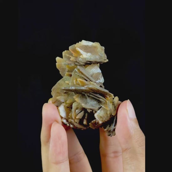 Barite With Hematite Natural Mineral Specimen. G #0473