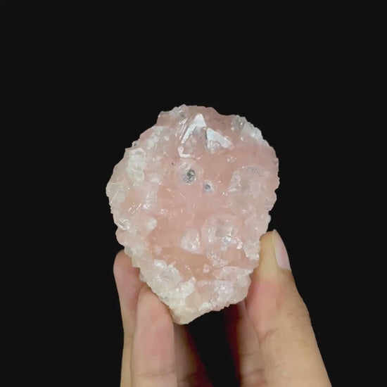 Pink Apophyllite Natural Mineral Specimen G #0589