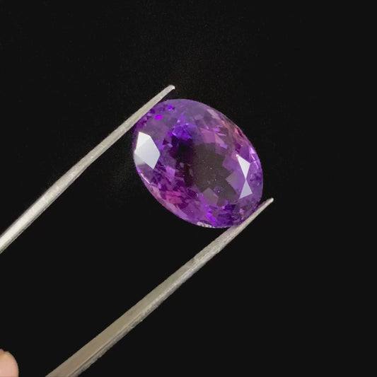 Amethyst Cut stone 30.30 CT #G 0266