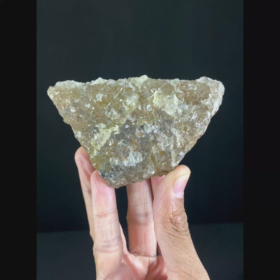 Fluorite Cluter (Highly UV Reactive) Natural Mineral Specimen. G #0357
