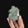 Irrediscent Pyrite With Calcite & Babingtonite Natural Mineral Specimen. G #0599