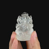Quartz Lord Ganesha Idol. G #0603