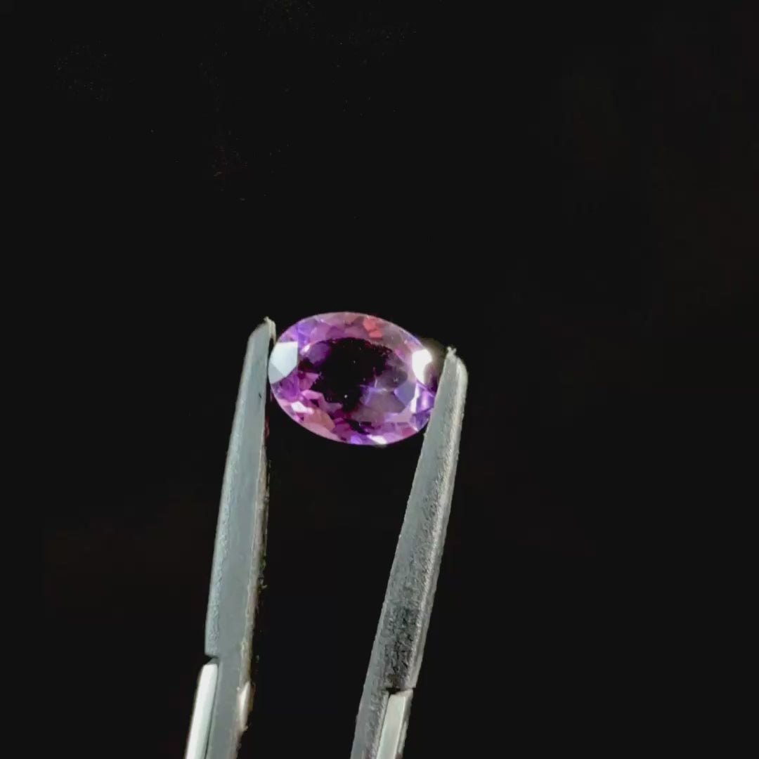 Natural Amethyst Cut Stone. G #0512