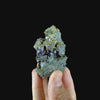Extremely Rare Iridescent Hematite with quartz Natural Mineral Specimen. G #0423