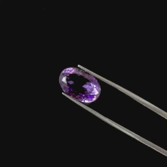 Natural Amethyst Cut Stone  6.55 CT. G #0524