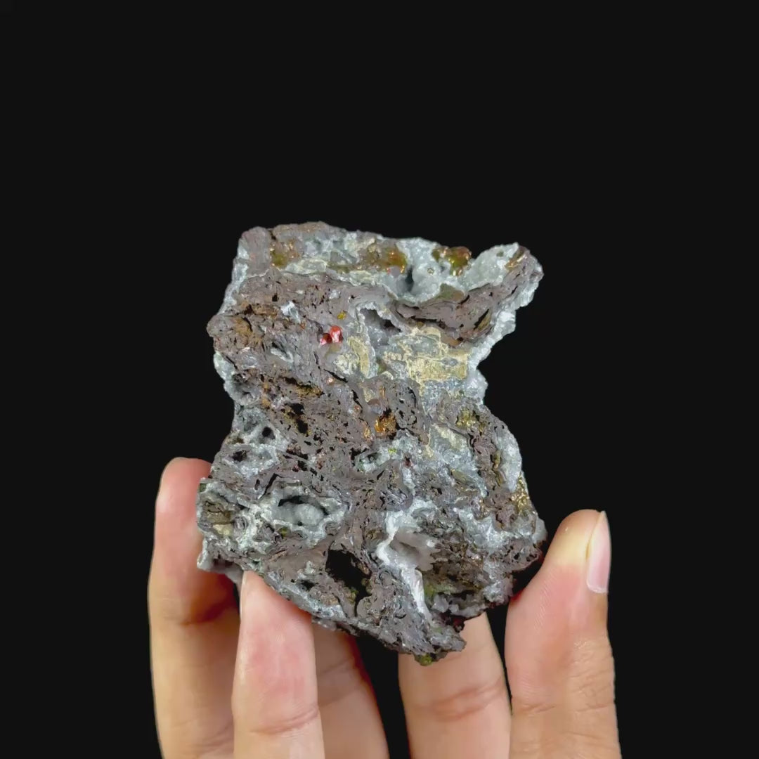 Iridescent Turgite Natural Mineral Specimen. G #0620
