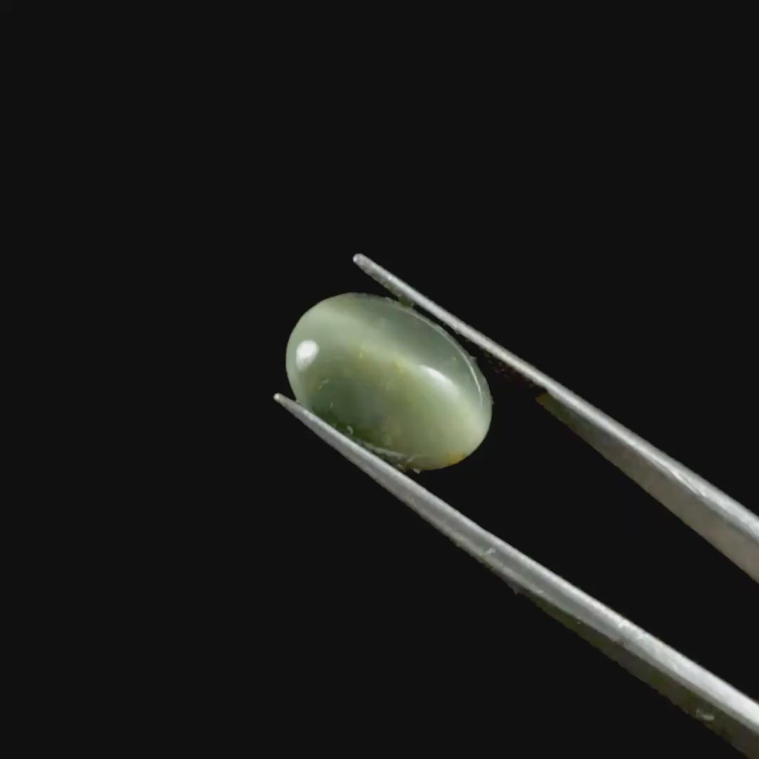 Natural Cats-Eye Cut Stone 8.14 CT. G #0519