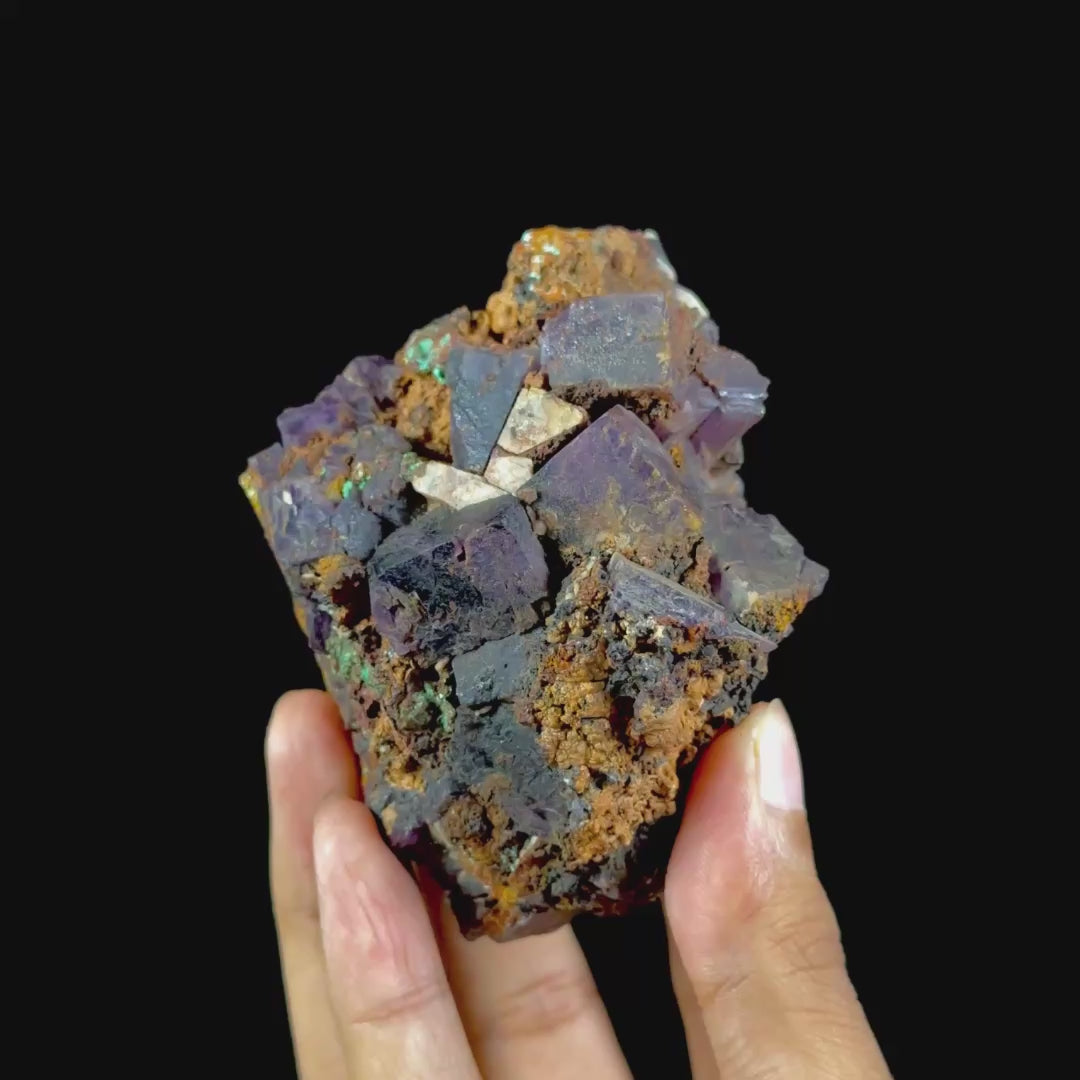 Fluorite Natural Mineral Specimen. G #0501