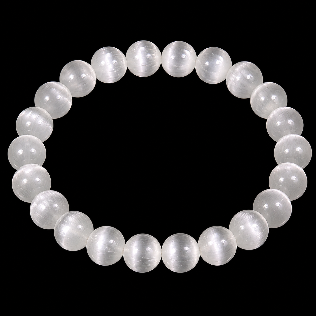 Selenite Bracelet 10 MM