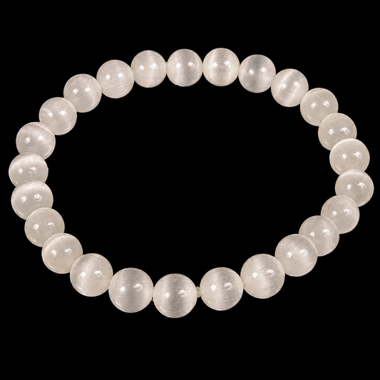 Selenite Bracelet 8 MM