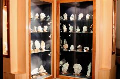 The Deccan Plateau Gallery mainly displays Mineral & Zeolite specimens from Maharashtra Region